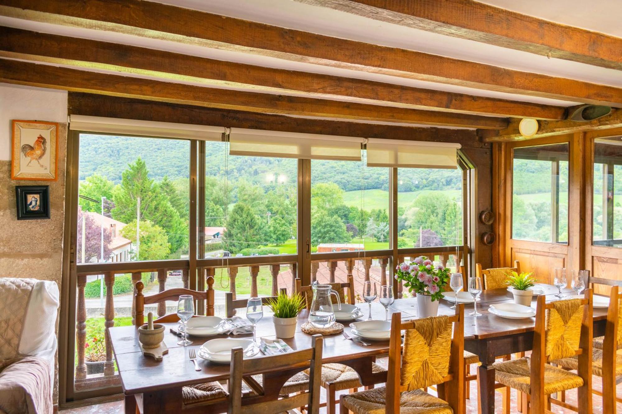 Casa Rural Arotzenia, Hogar Rustico En Pleno Valle De La Ulzama Lizaso Eksteriør bilde