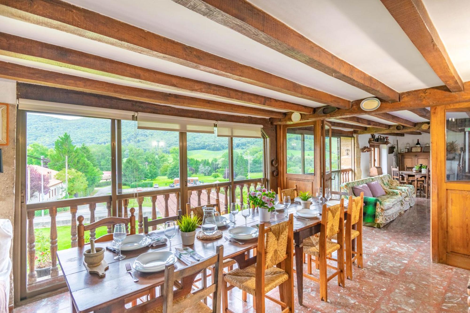 Casa Rural Arotzenia, Hogar Rustico En Pleno Valle De La Ulzama Lizaso Eksteriør bilde
